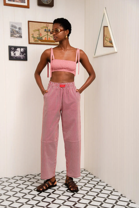 REGGAE PANTS RED