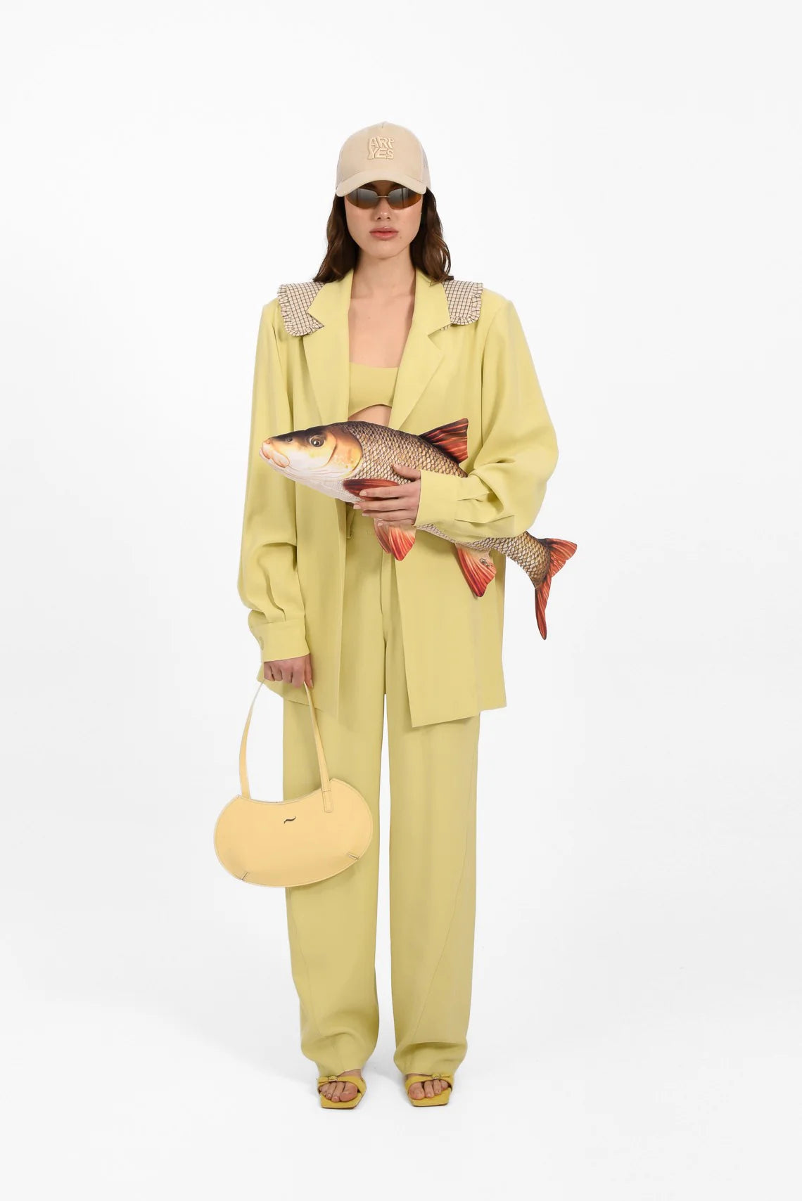 NOA OVERSIZED BLAZER LIME