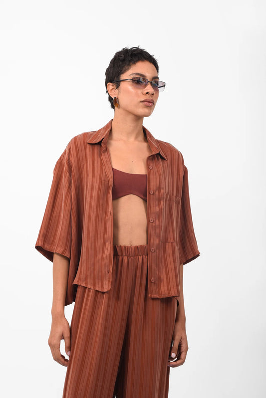 CAYO SHIRT TERRACOTTA