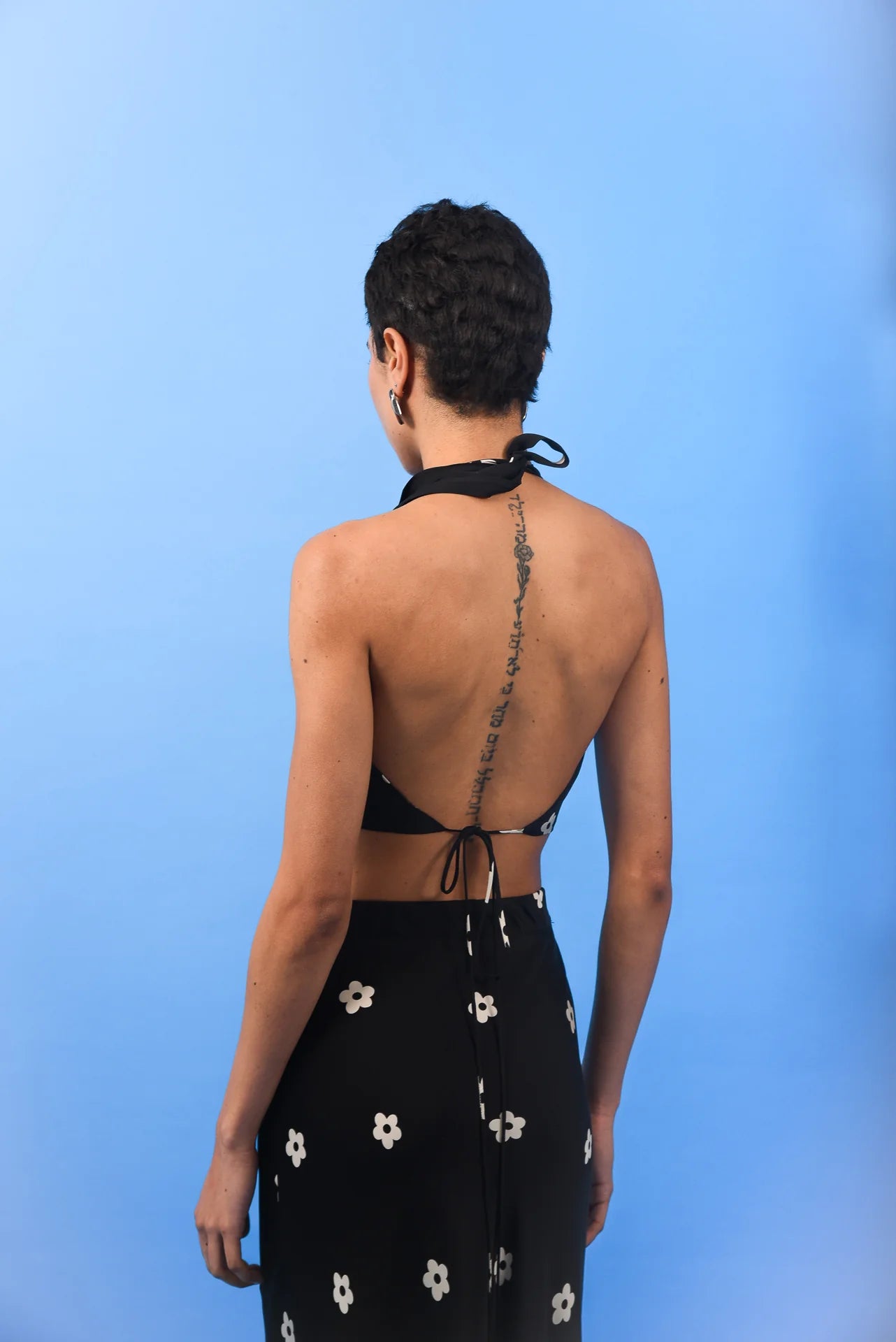 DAISY TOP BLACK
