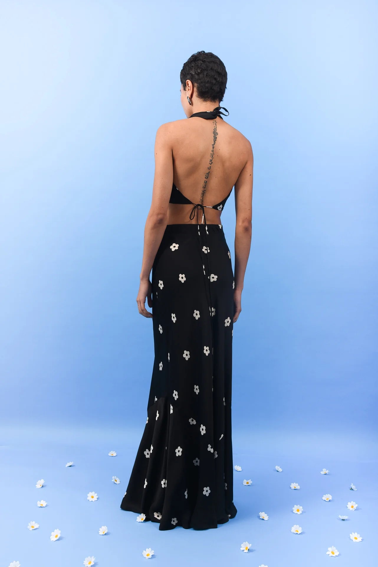DAISY TOP BLACK