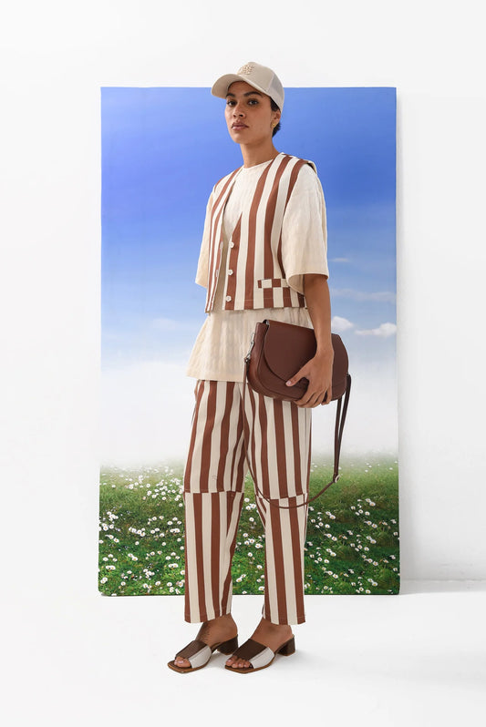 MAUI VEST BROWN