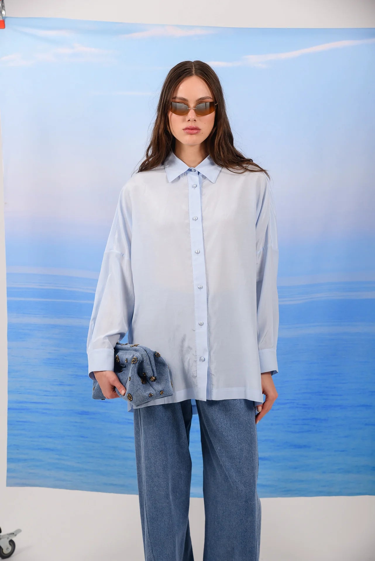 OCEAN SHIRT LIGHT BLUE
