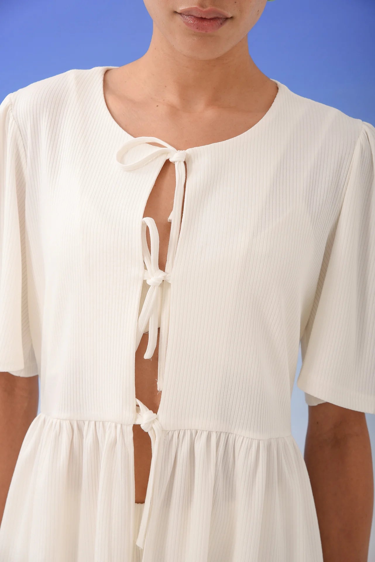 TANNED TOP WHITE