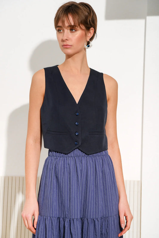HARMONY VEST BLUE