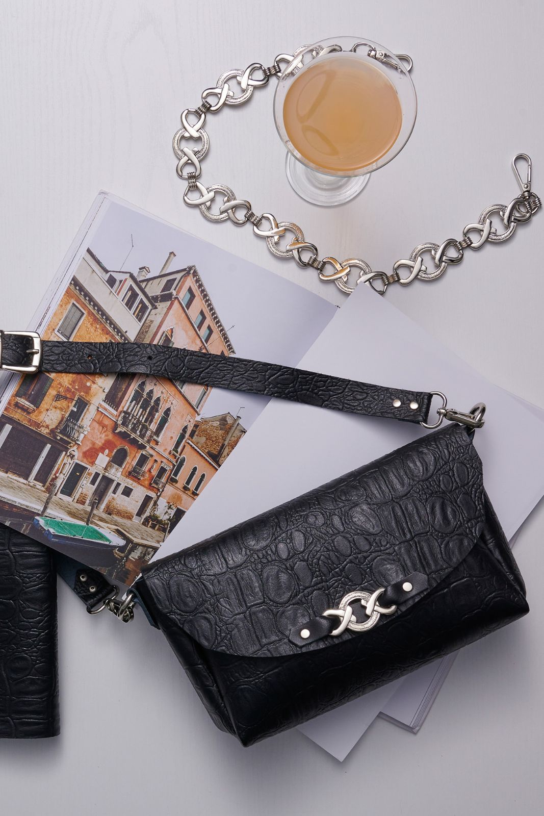 "So Many Times" shoulder bag