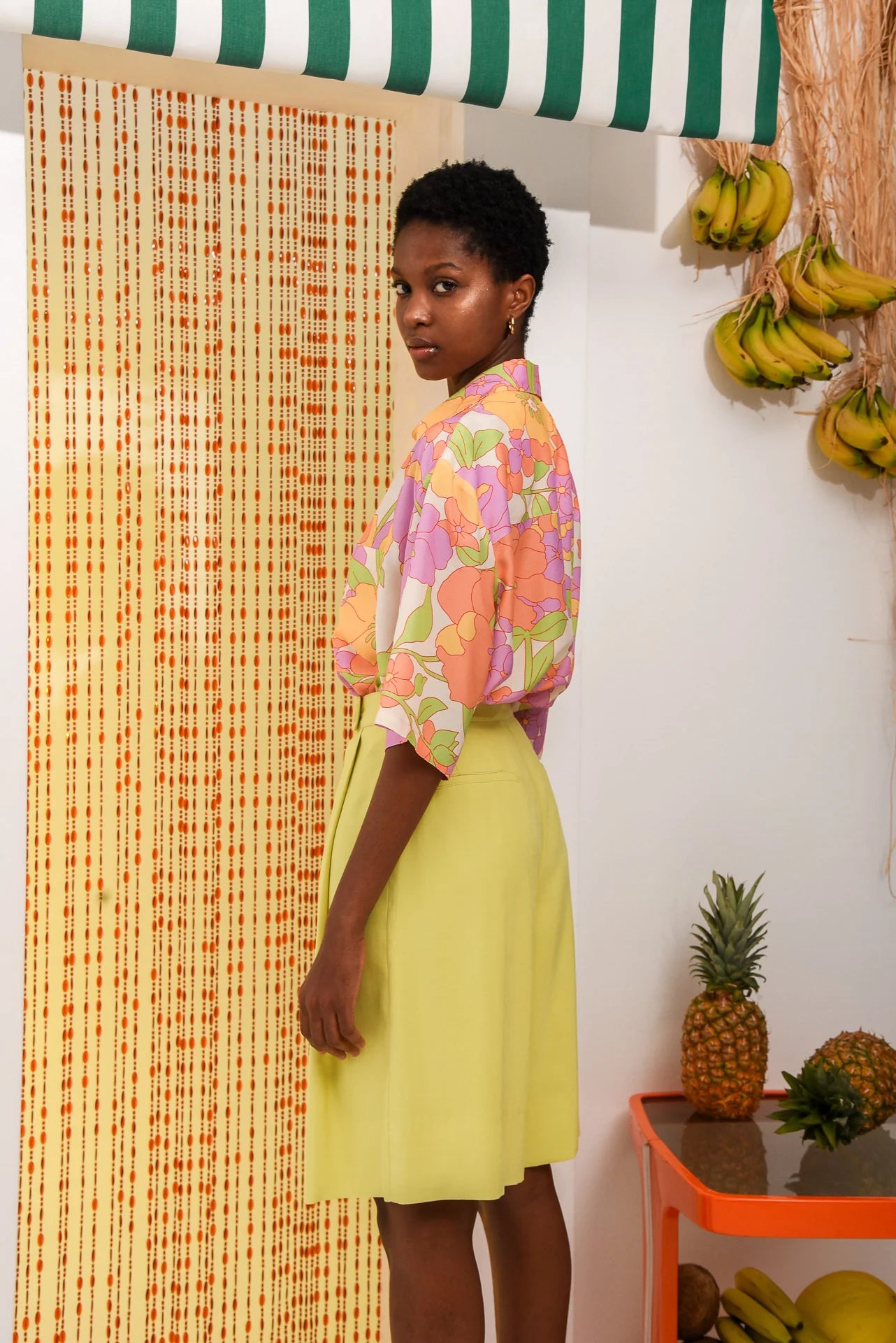 PAPAYA SHORTS LIME