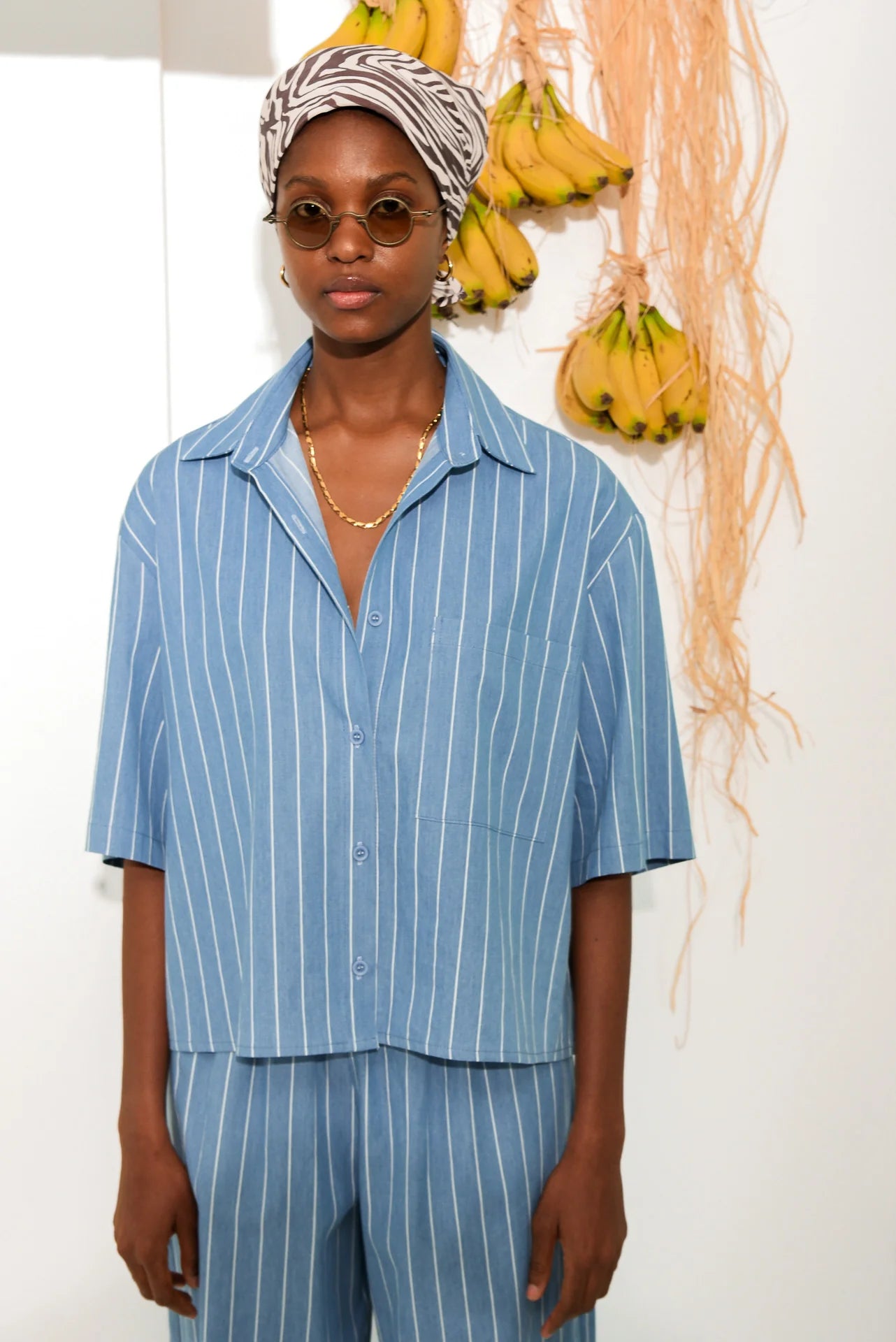 RASTA SHIRT LIGHT BLUE