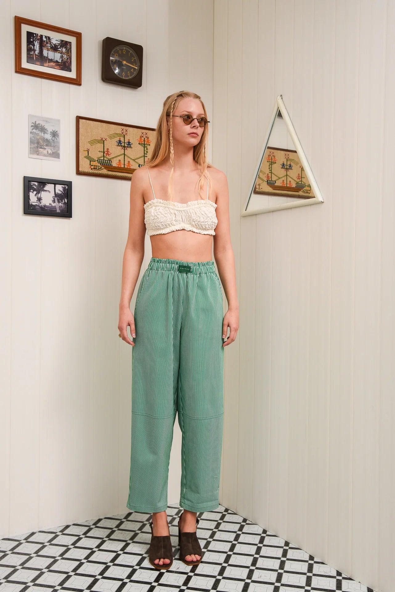 SUGARCANE TOP ECRU