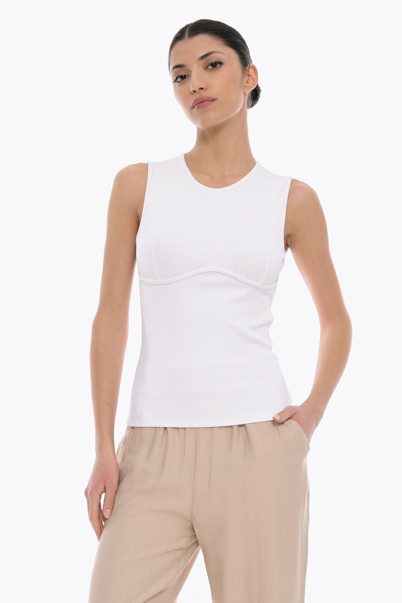 Afterring Sleeveless Top