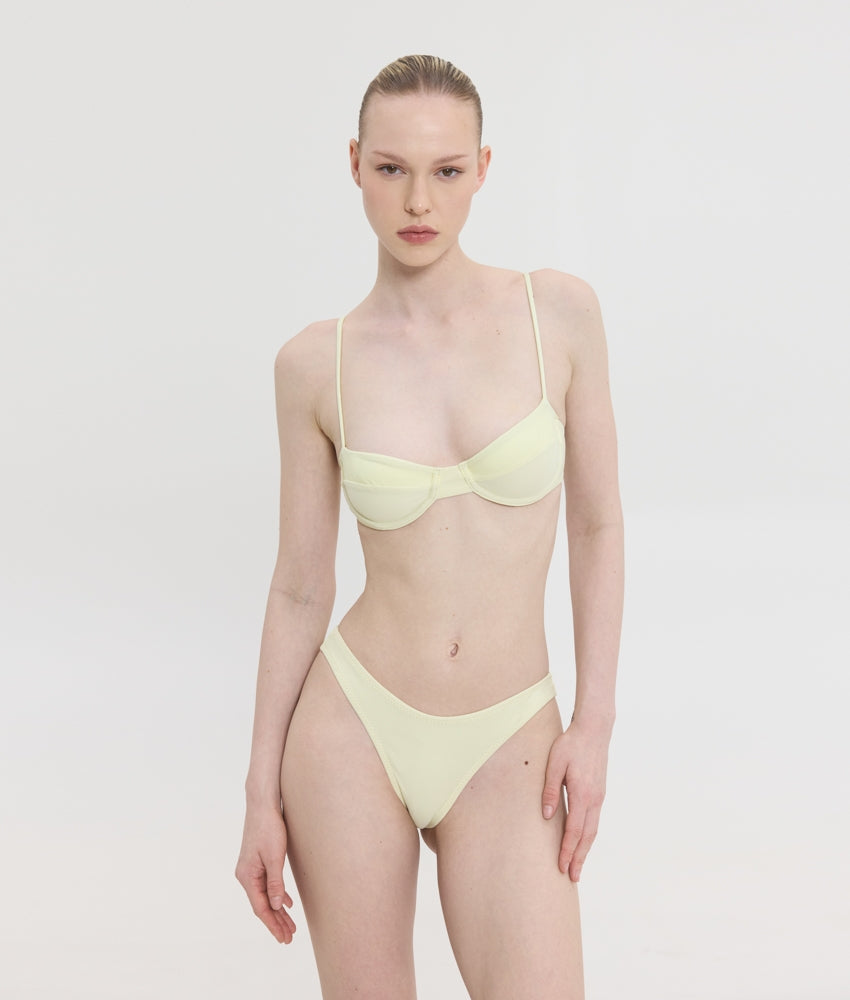 ALICIA BIKINI SHINY BANANA