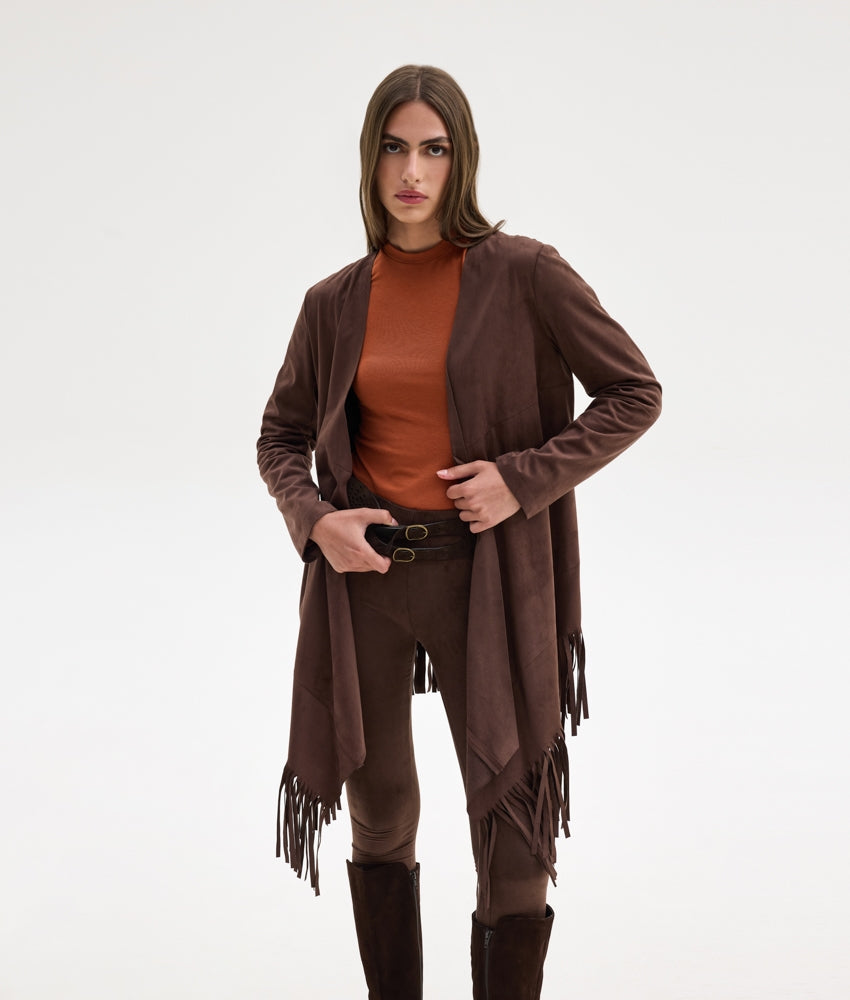 BLONDIE BANGS JACKET BROWN