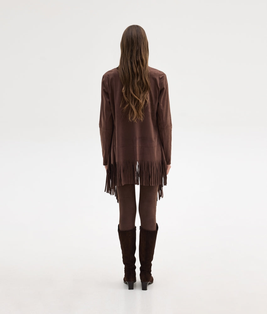 BLONDIE BANGS JACKET BROWN