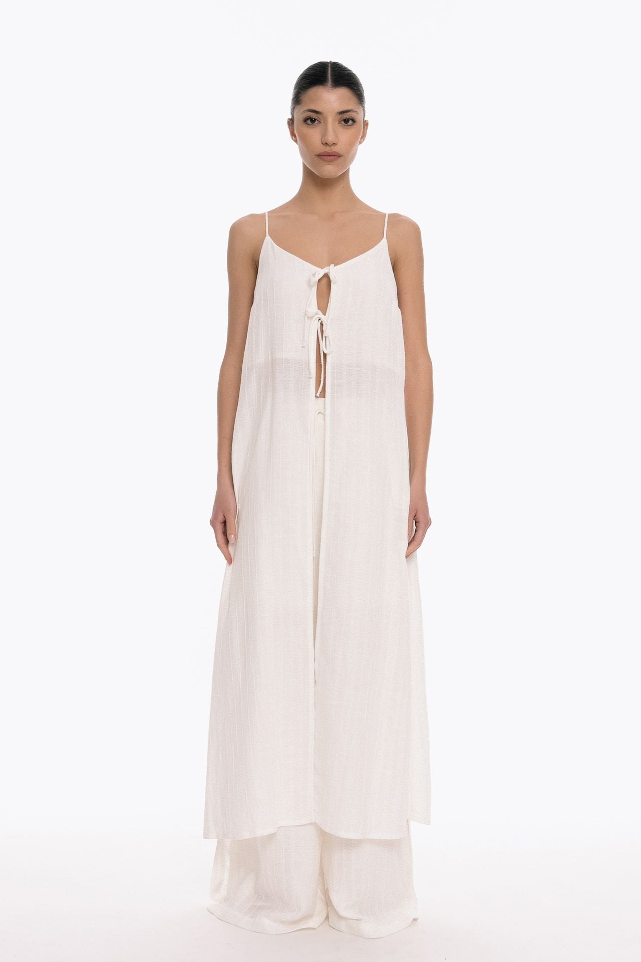 Busy Line Maxi Top