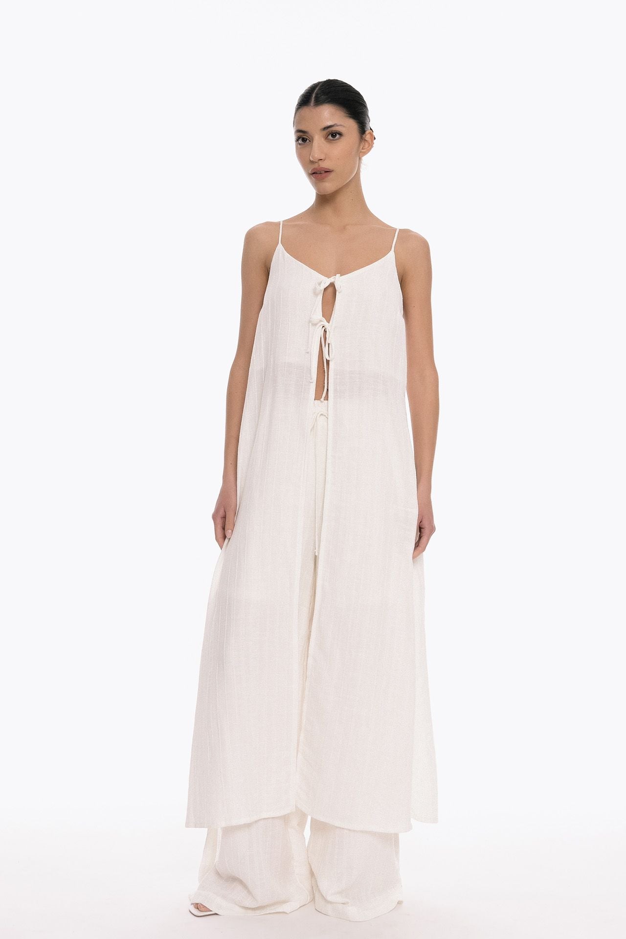 Busy Line Maxi Top