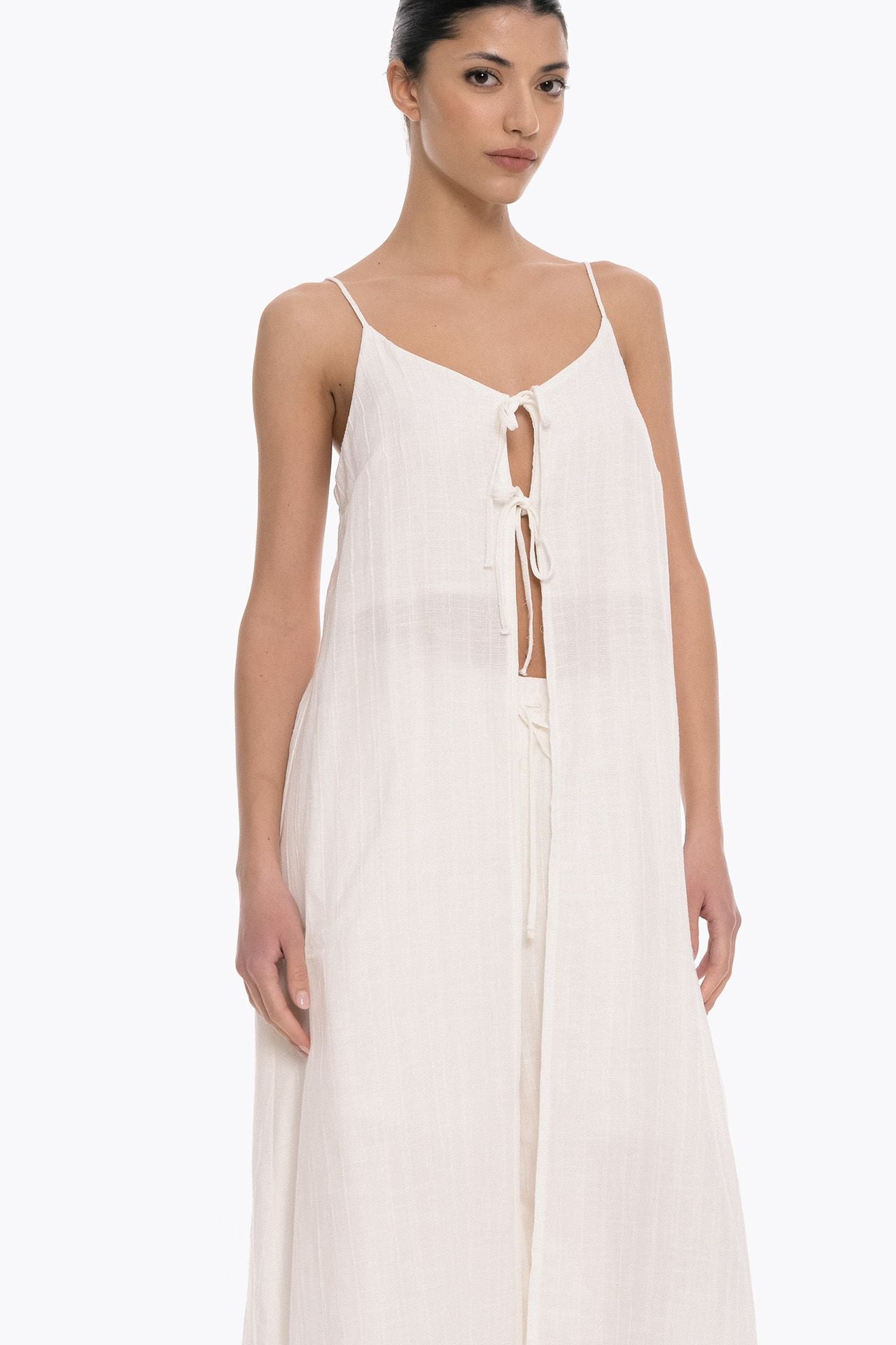 Busy Line Maxi Top