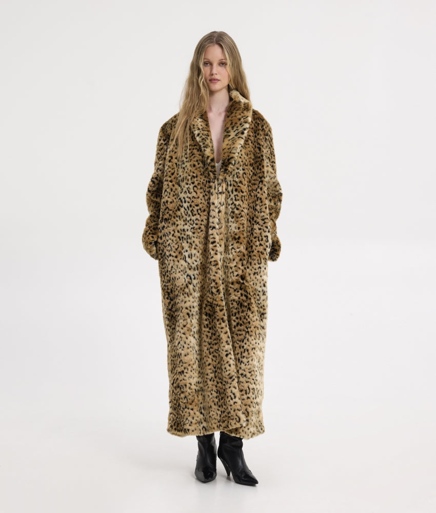 CASSIE LONG FAUX FUR