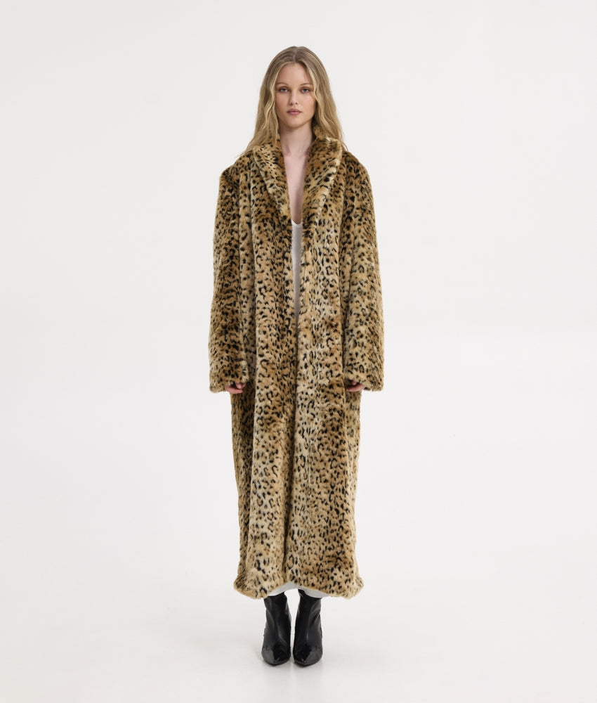 CASSIE LONG FAUX FUR