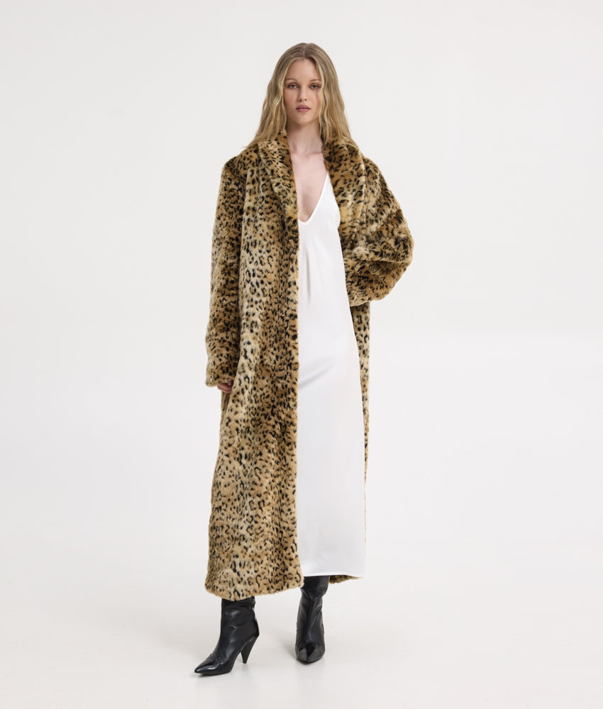 CASSIE LONG FAUX FUR
