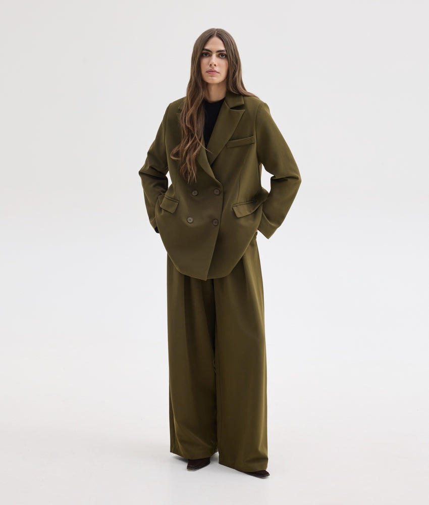 CYNTHIA BLAZER OLIVE