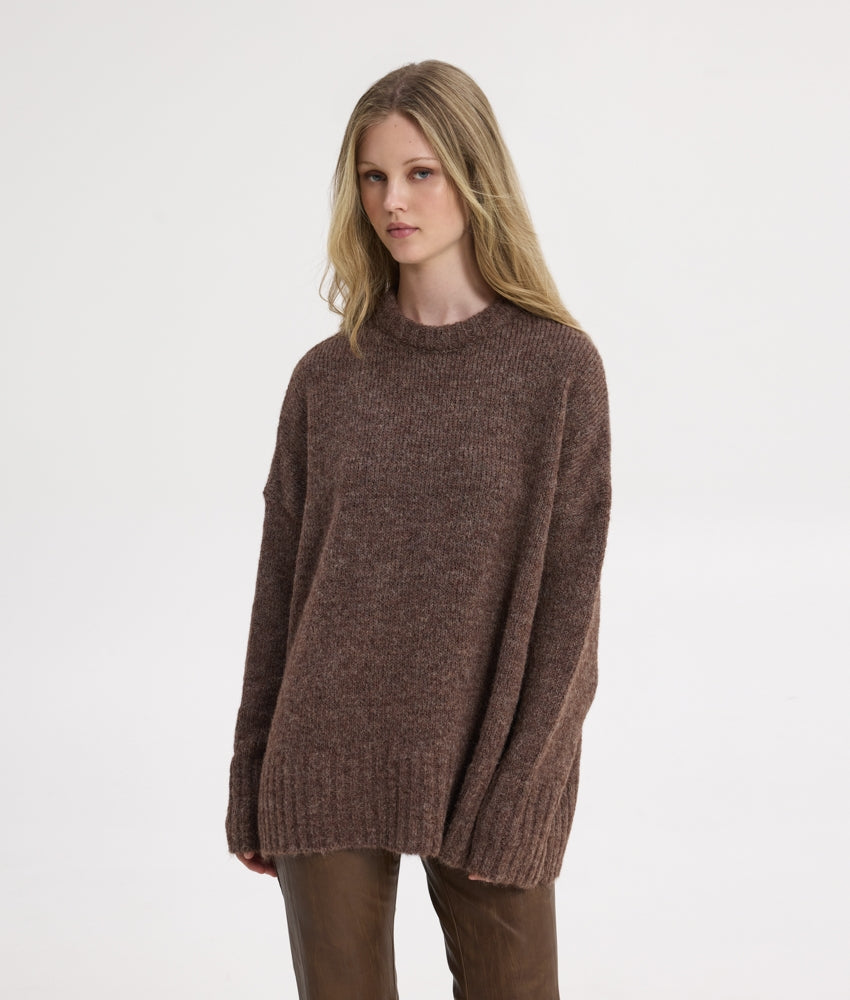 DONA SWEATER BROWN