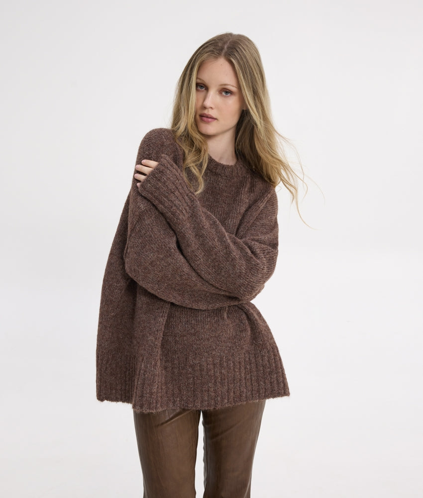 DONA SWEATER BROWN
