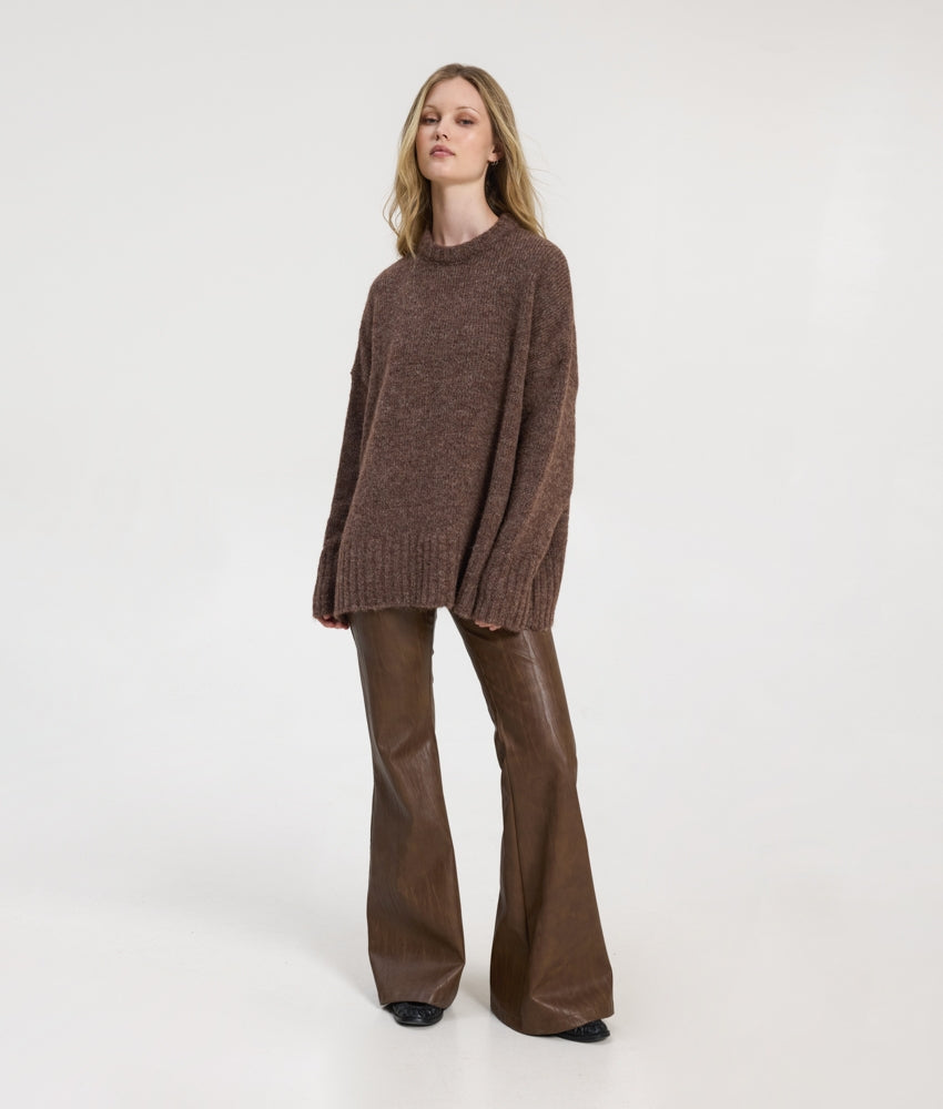 DONA SWEATER BROWN