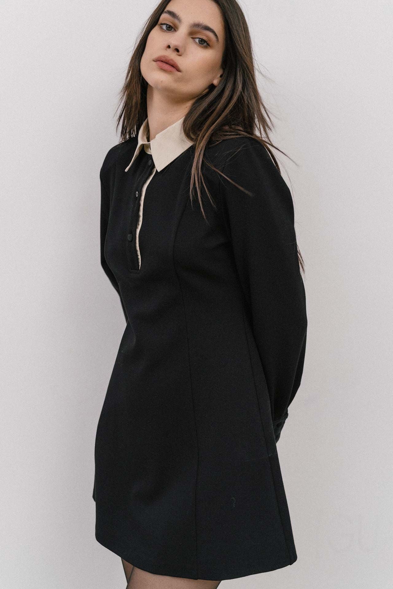 The Peppery Mini Dress Black