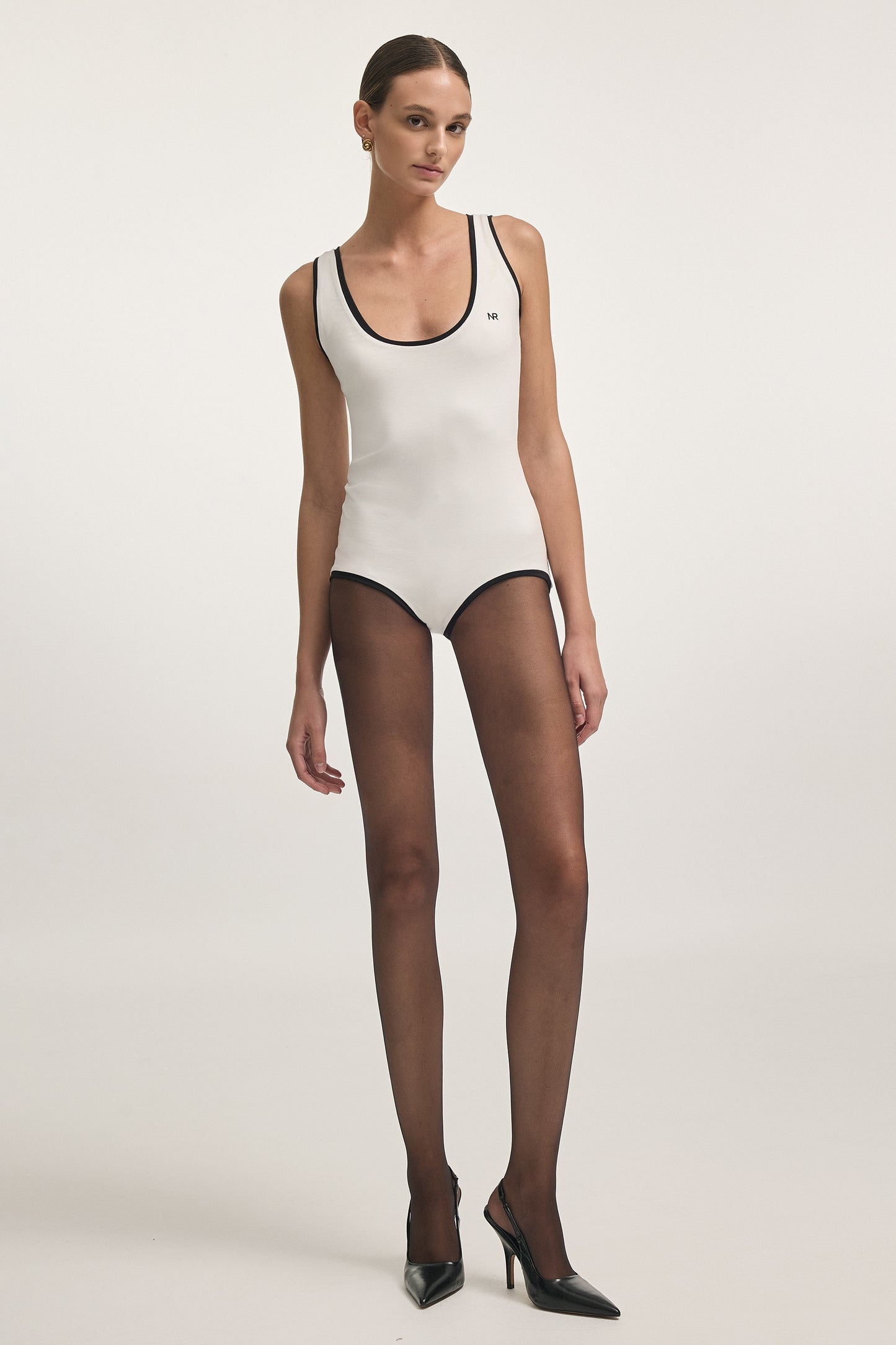 CLAUDIA SLEEVELESS BODYSUIT OFFWHITE