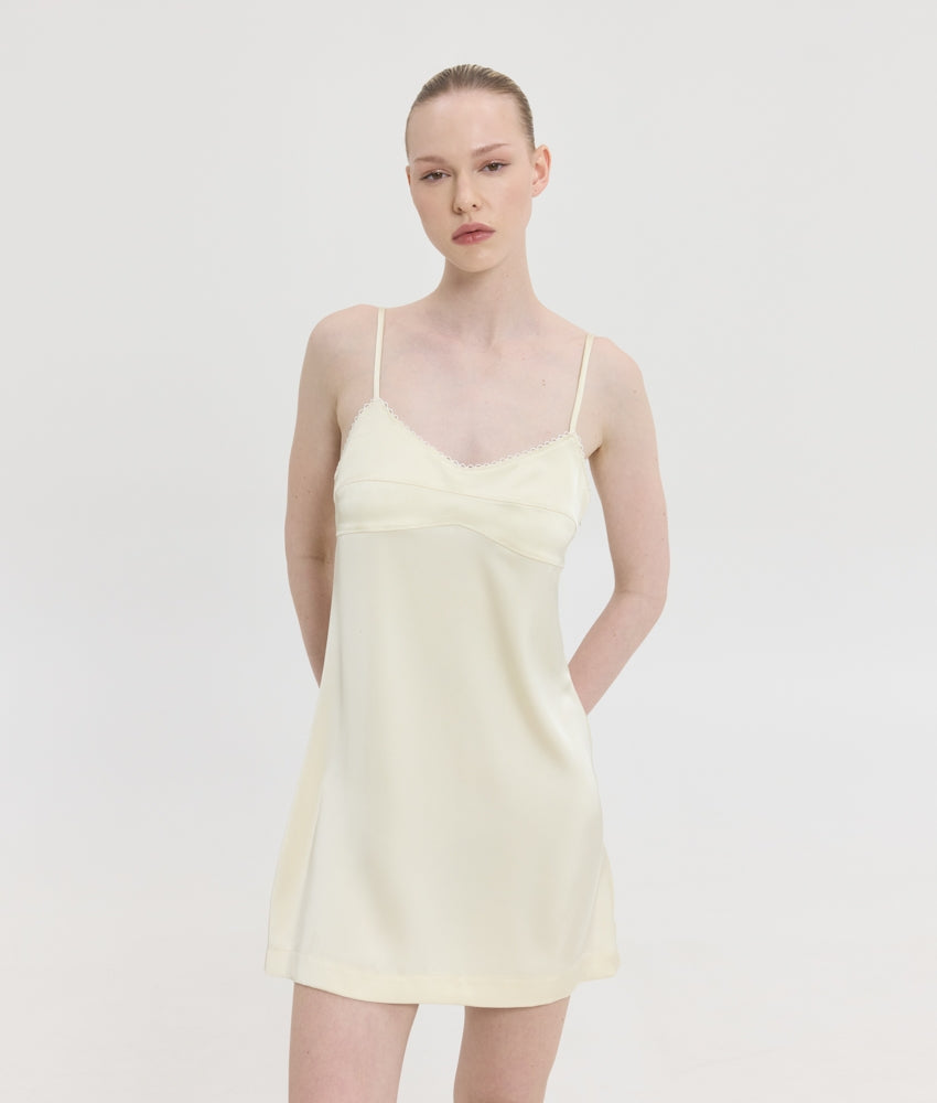 ISALINE SATIN DRESS
