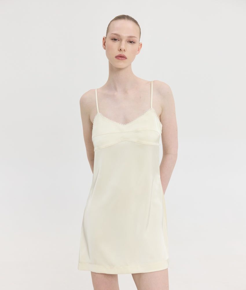 ISALINE SATIN DRESS