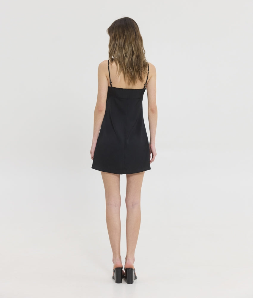 ISALINE SATIN DRESS