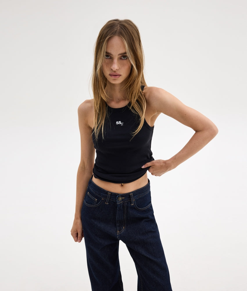 JANE SSG TANK TOP BLACK