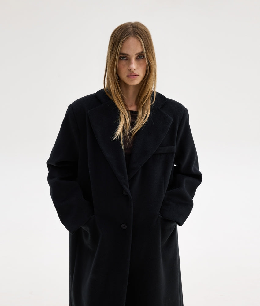 KATHY COAT BLACK