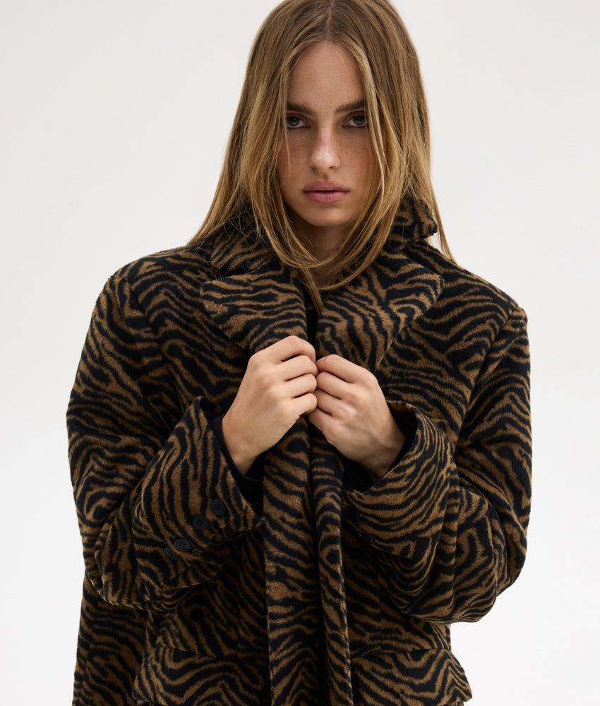 KATHY PRINTED COAT