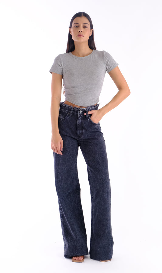 MARISSA BLACK PEARL FRAYED