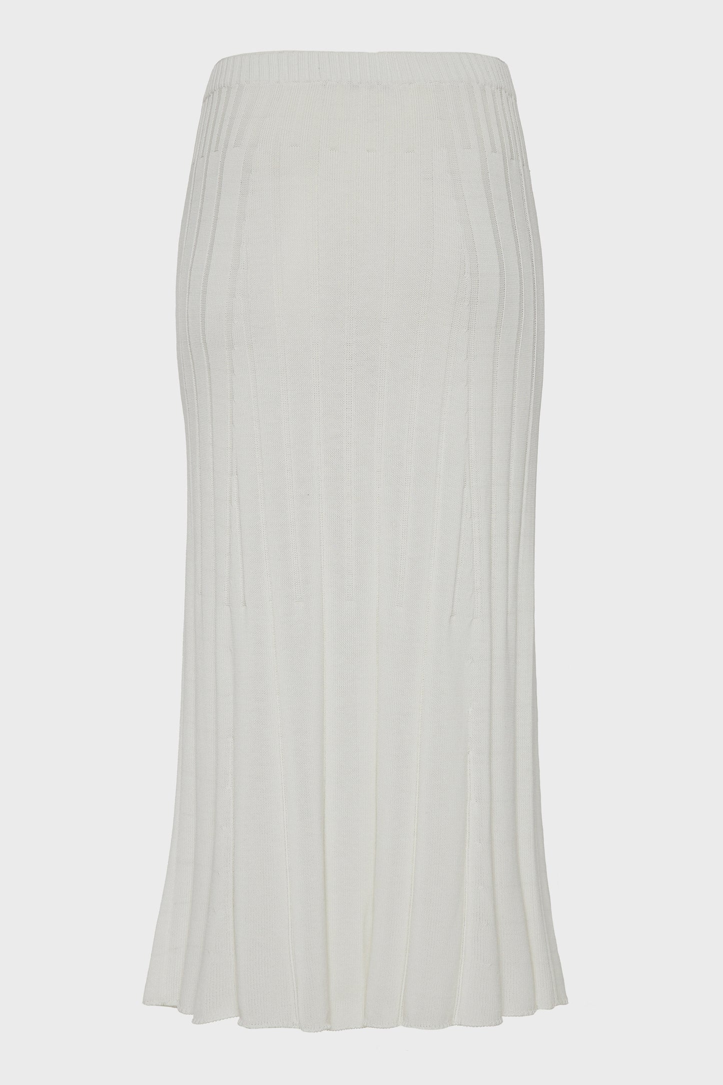 FEMME KNITTED SKIRT WHITE