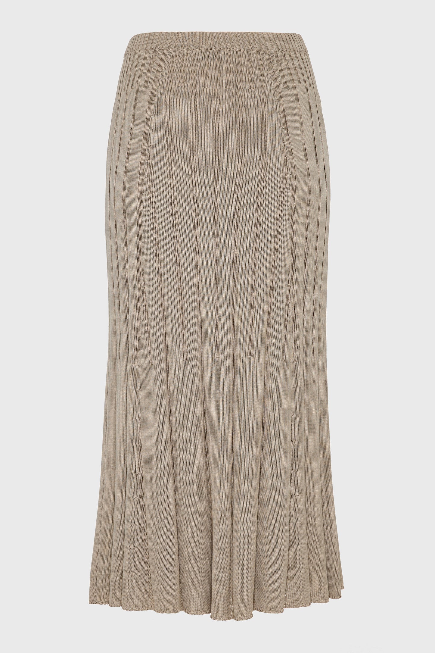 FEMME KNITTED SKIRT GREIGE