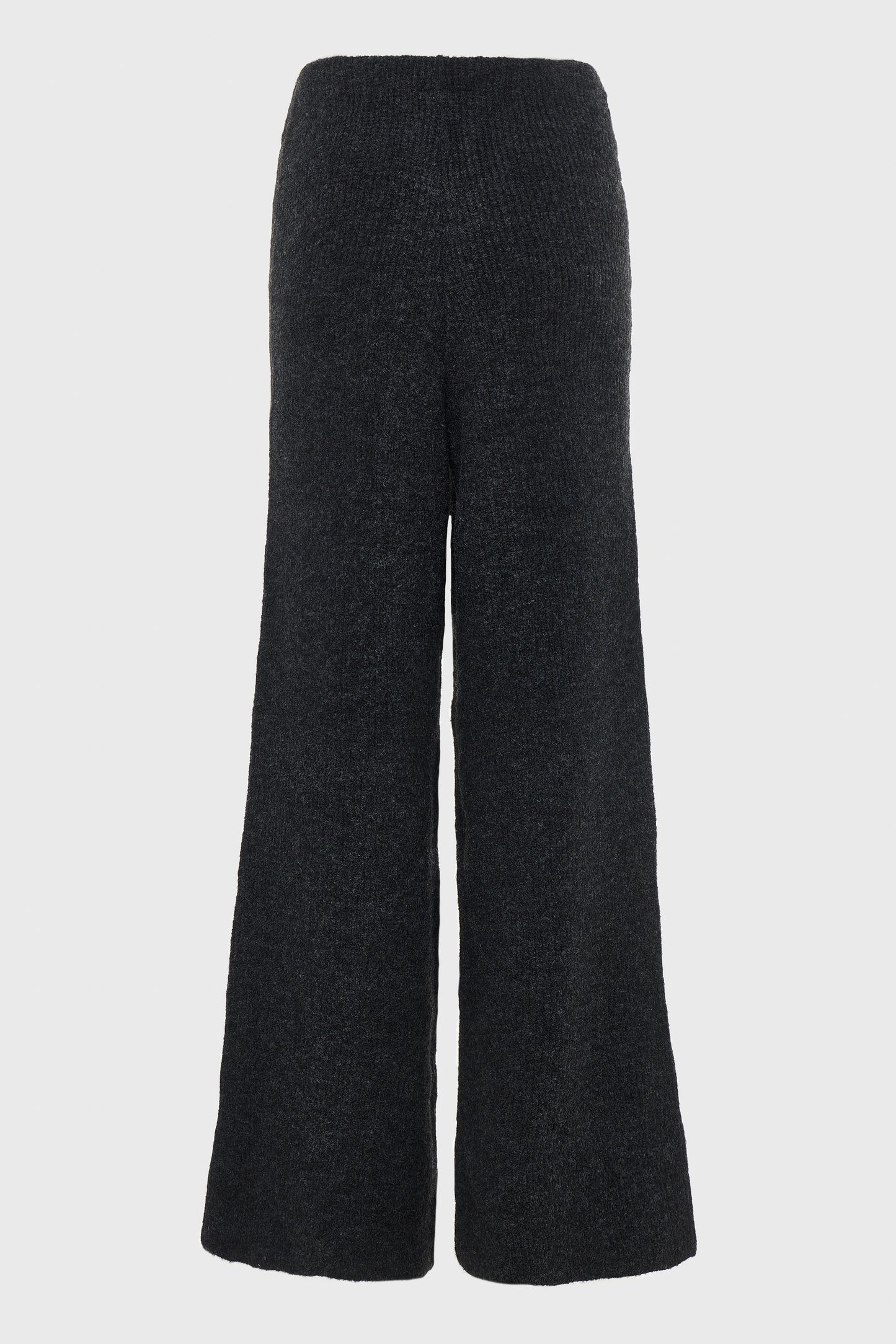 DONNA KNITTED TROUSERS ANTHRACITE
