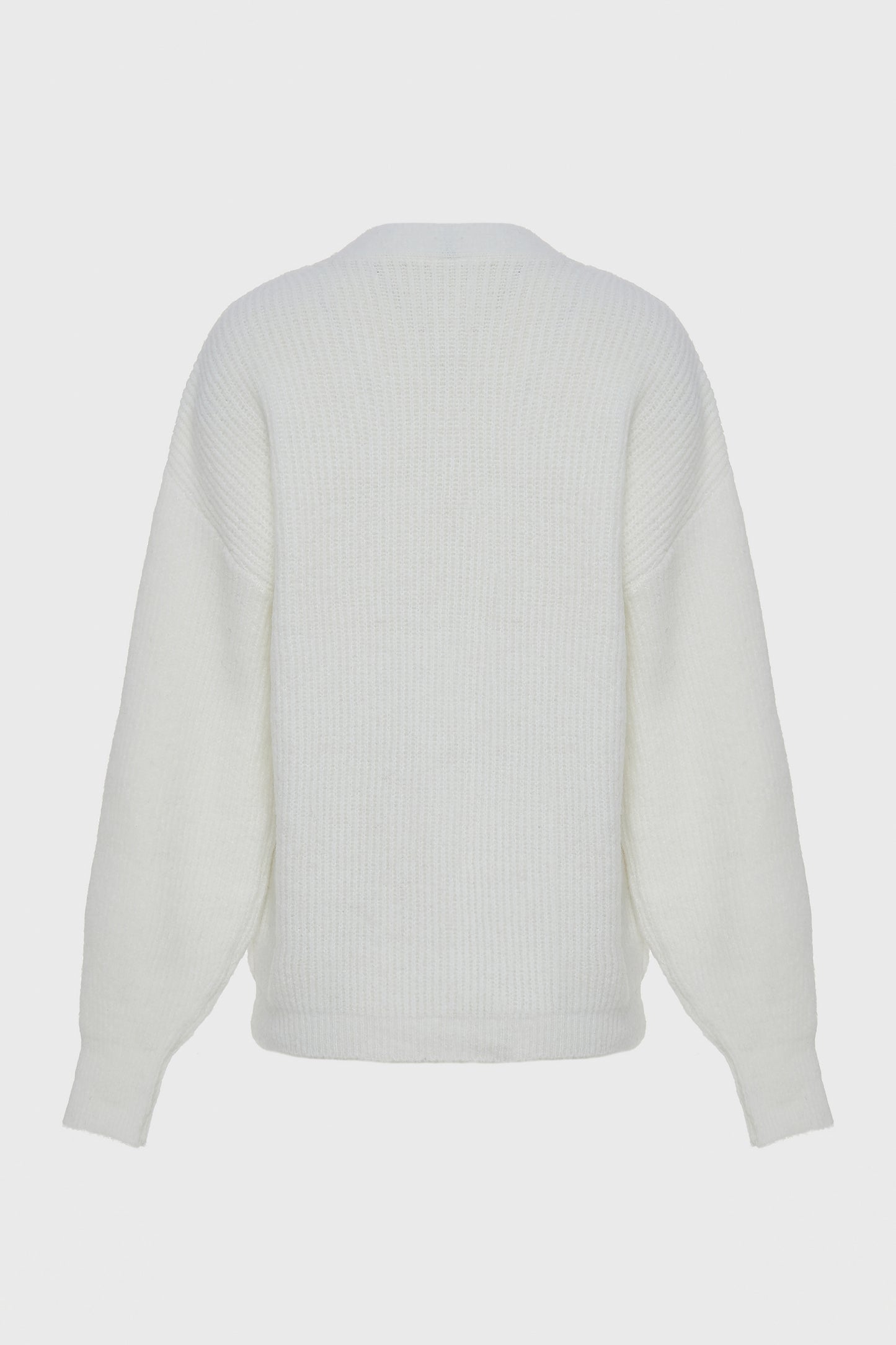 DONNA KNITTED CARDIGAN WHITE