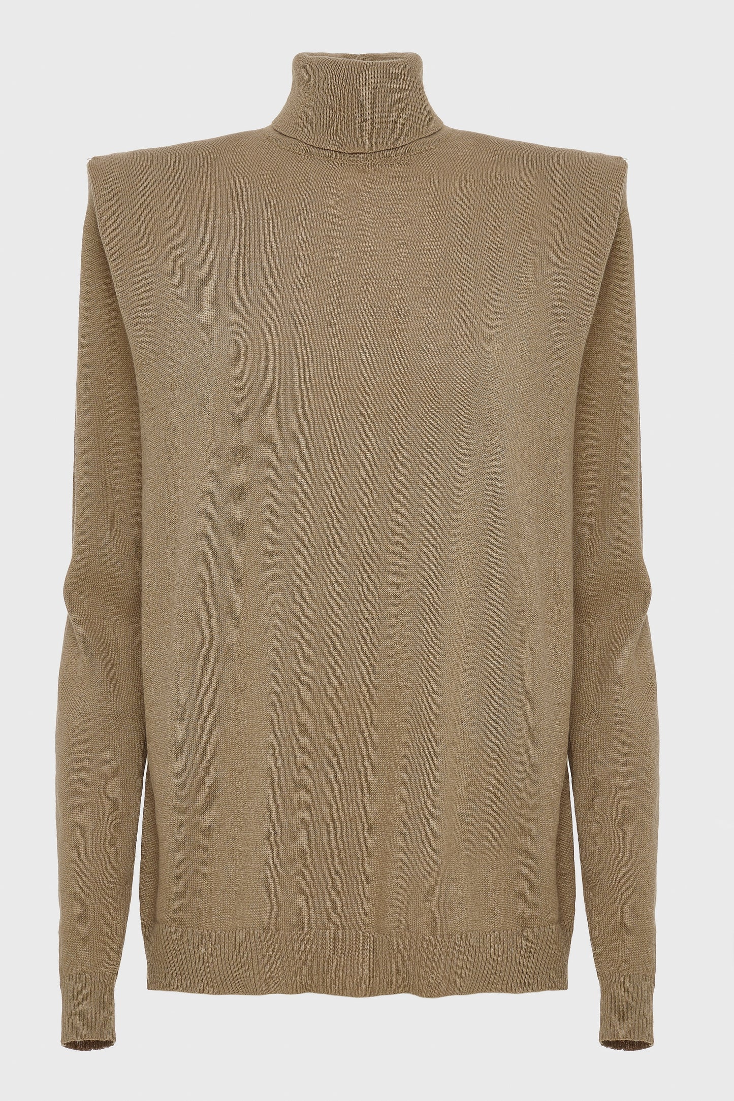 BASICK KNITTED BLOUSE CAMEL