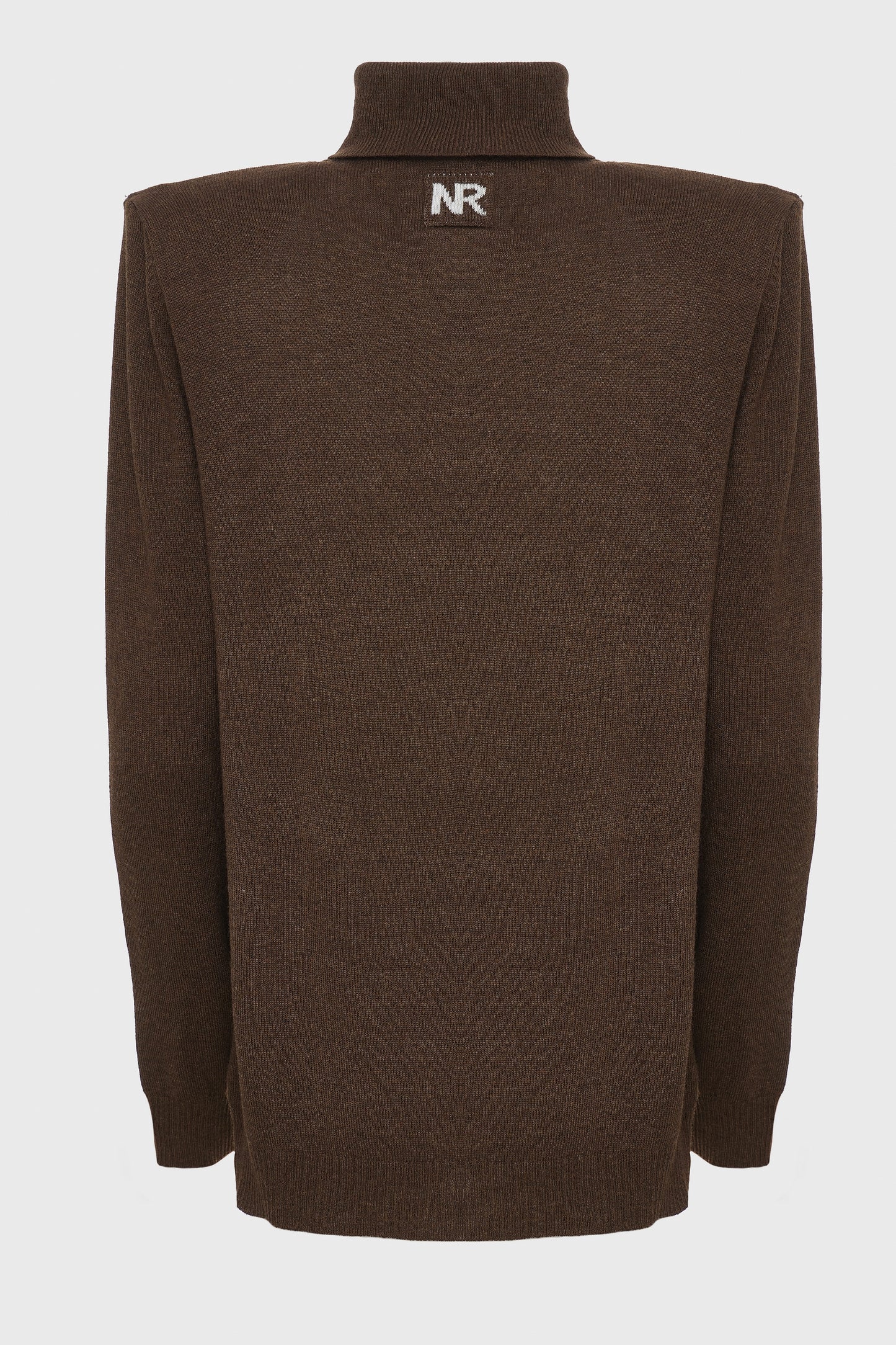 BASICK KNITTED BLOUSE BROWN