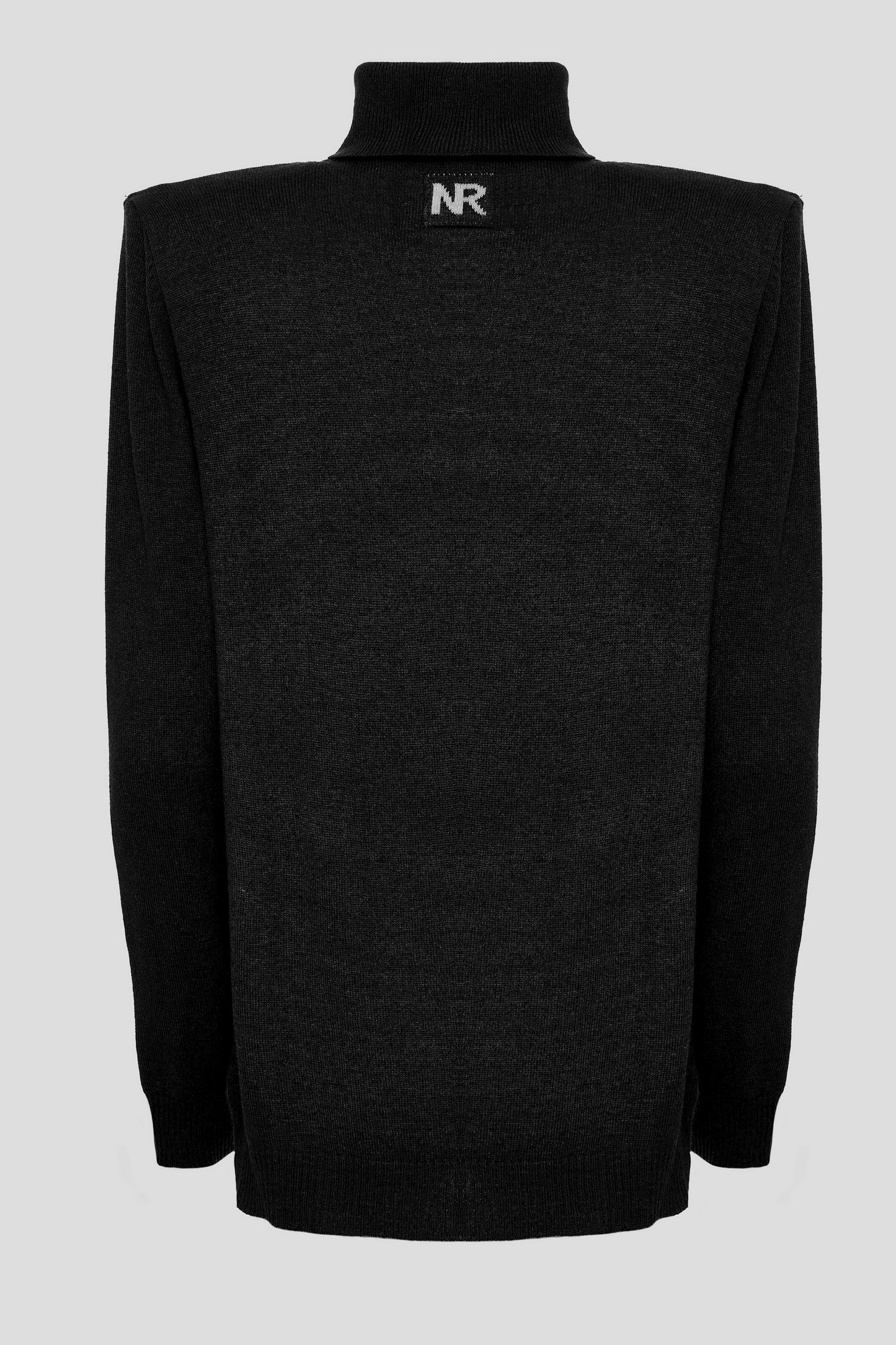 BASICK KNITTED BLOUSE BLACK