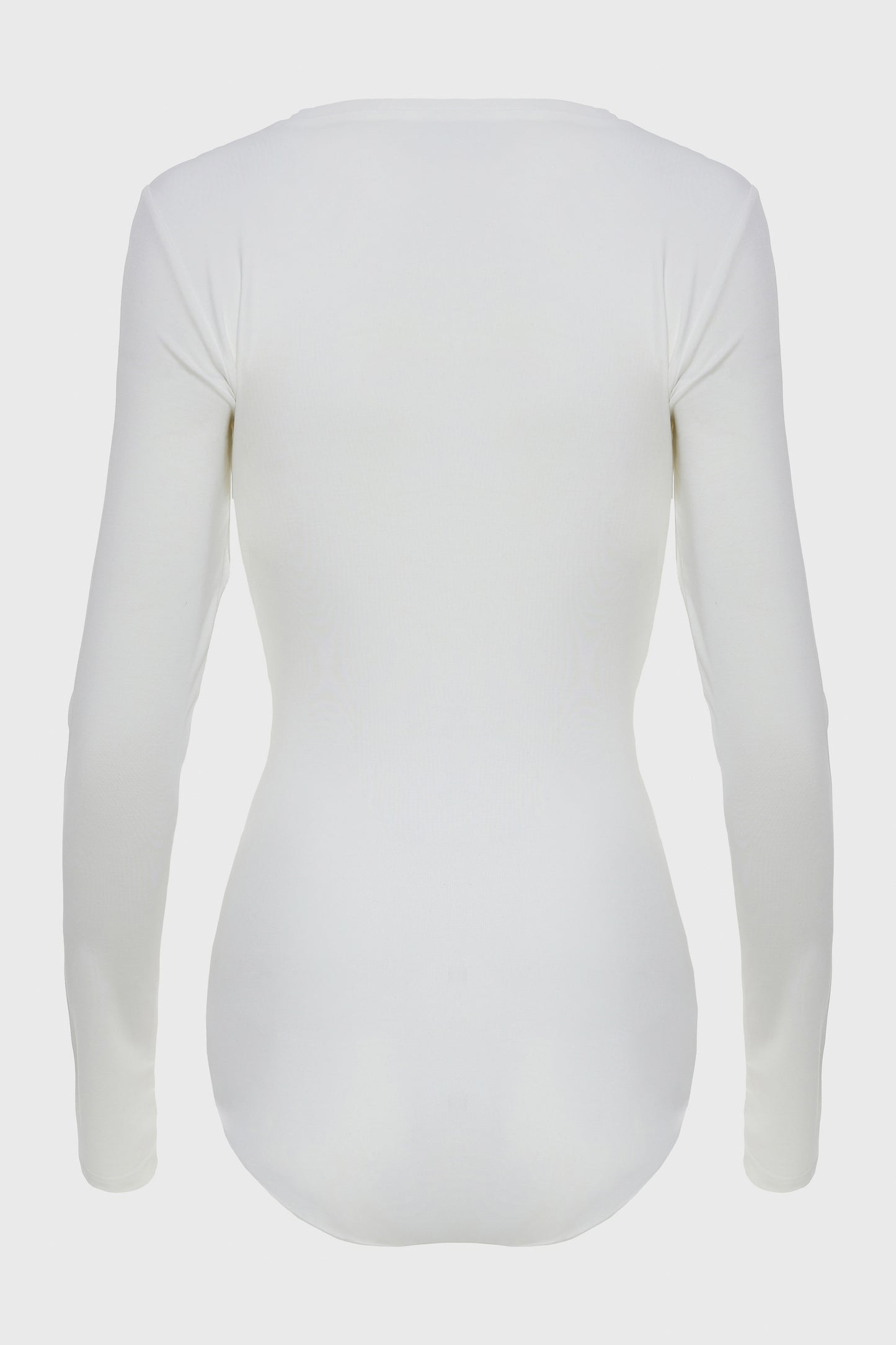 CLAUDIA LONG SLEEVE BODYSUIT OFF WHITE