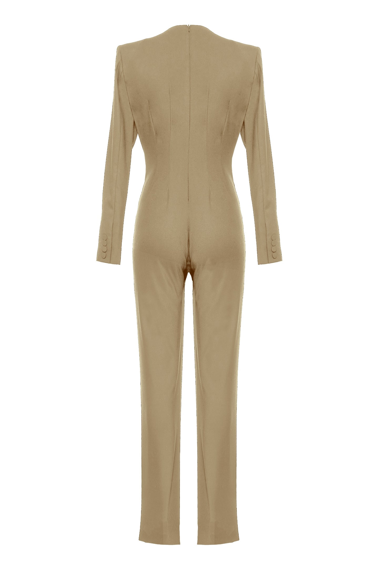 NIGHT SHIFT JUMPSUIT BEIGE