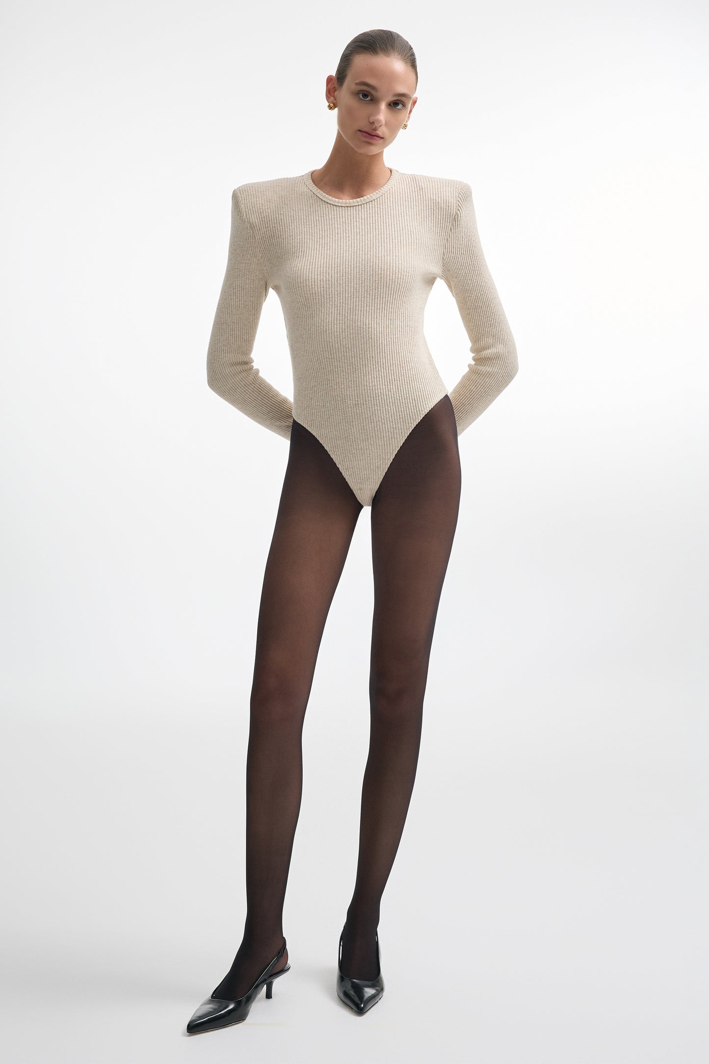 OLIVIA BODYSUIT BEIGE
