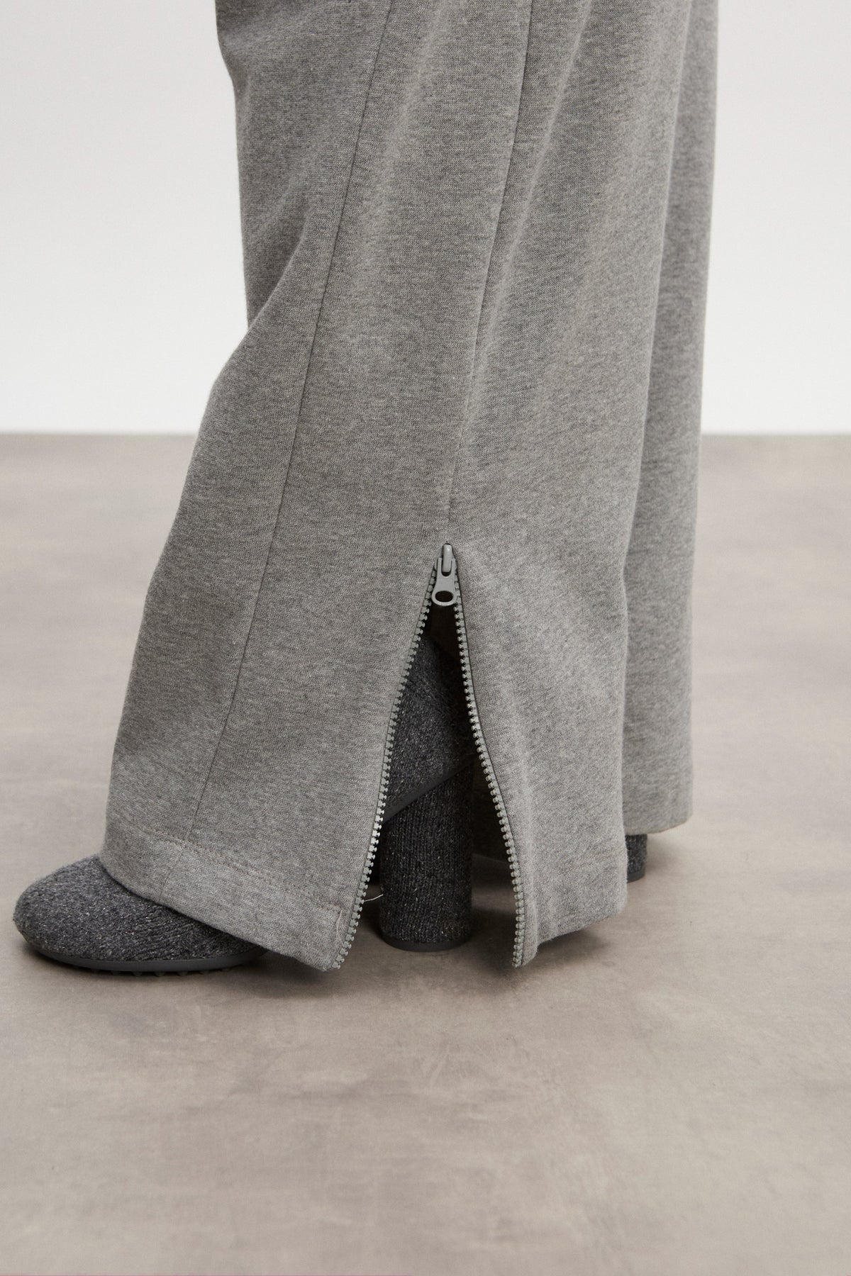 ZEN TRACKPANTS GREY MELANGE WOMEN/MEN