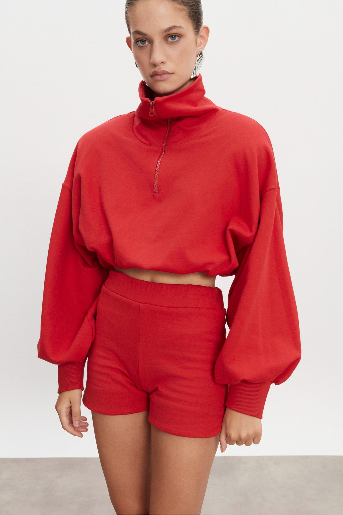 ZEN BLOUSE RED