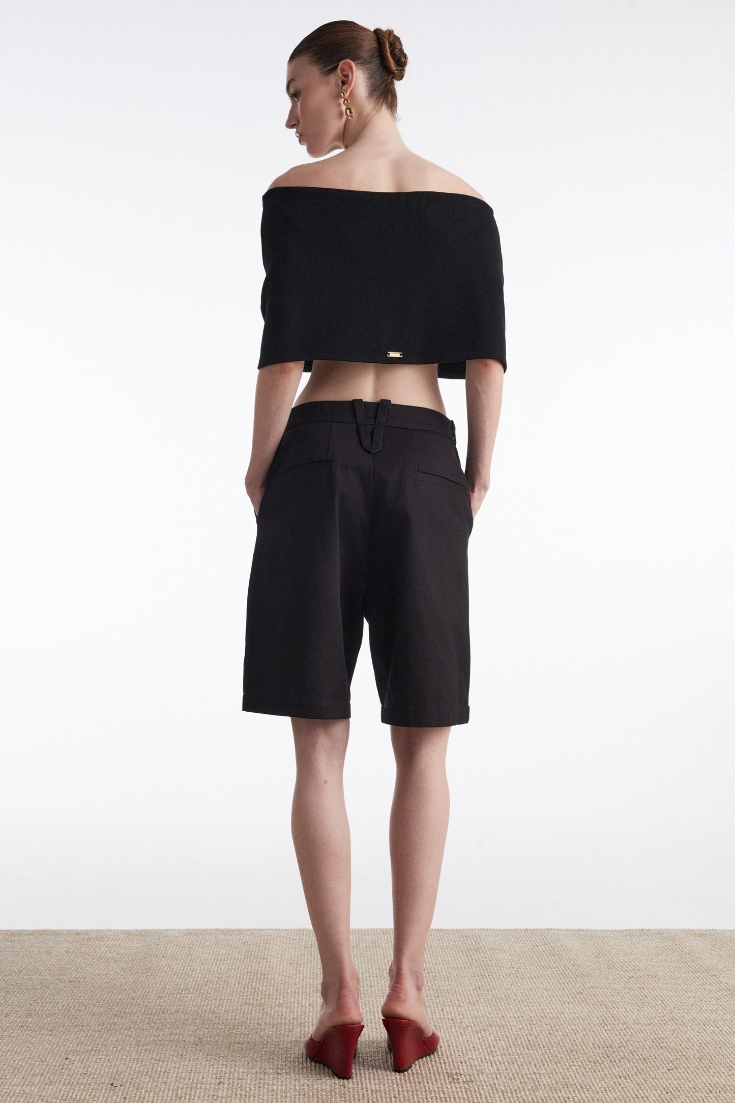 DOLLY BERMUDA BLACK