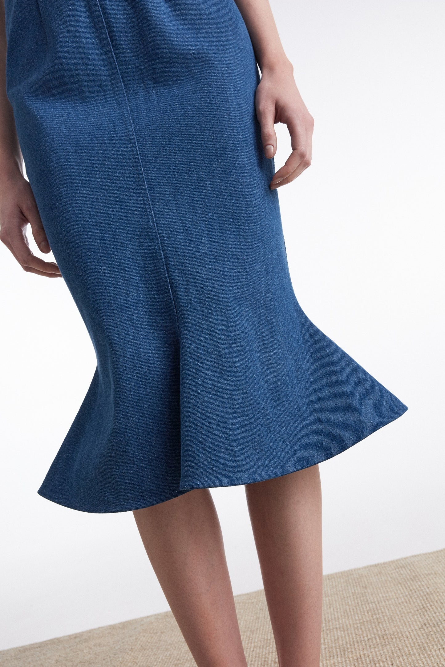 SALTWATER DENIM DRESS BLUE
